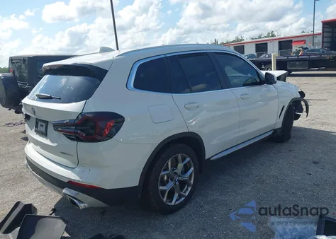 2024 BMW X3 Sdrive30I from USA, damaged, VIN WBX47DP02RN312348